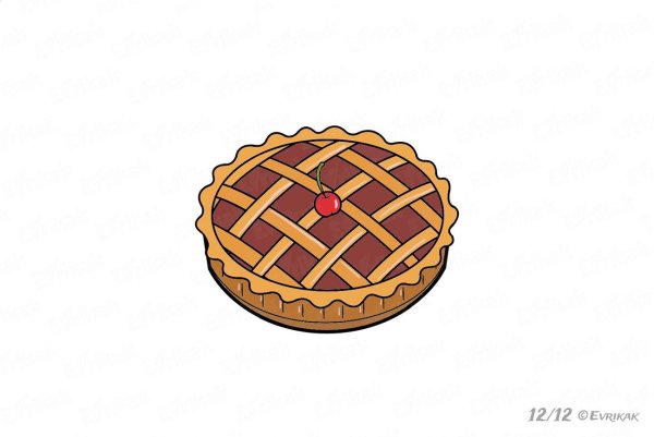 Нарисовать пирог