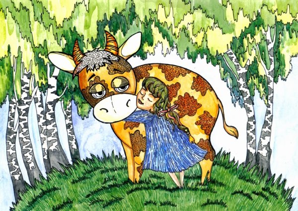 Крошечка Хаврошечка корова