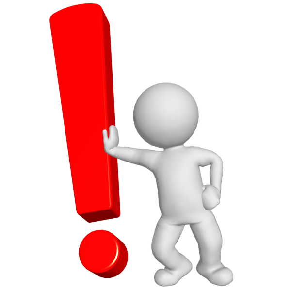 Человечек с восклицательным знаком