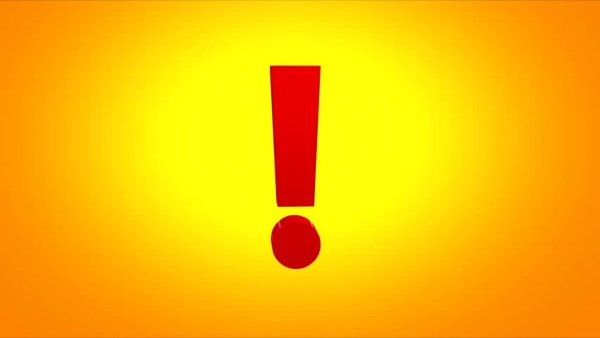 Красный восклицательный знак