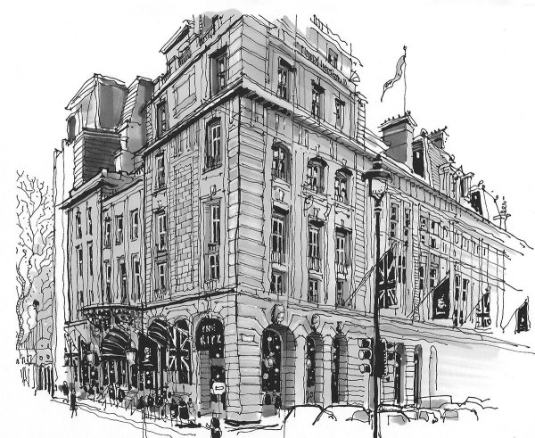 Архитектурная Графика здания