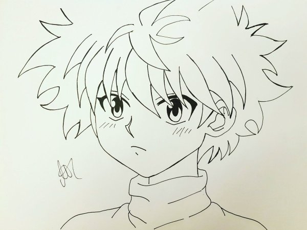 Киллуа для срисовки