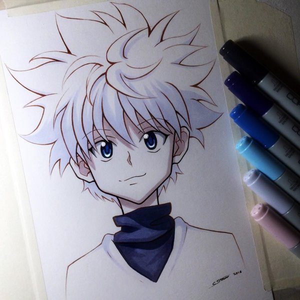 Киллуа скетч