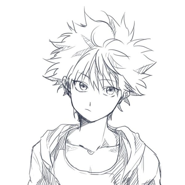 Киллуа скетч