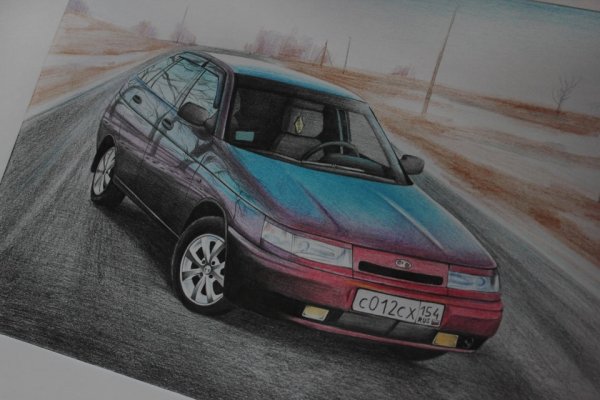 ВАЗ 2112 рисунок