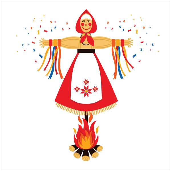 Масленица рисунок