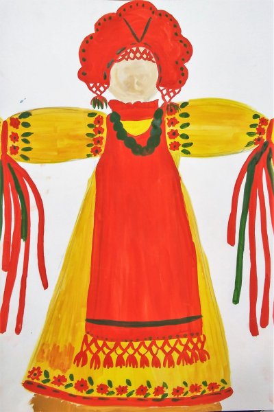 Чучело Масленицы для детей