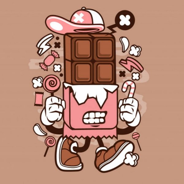 Шоколад иллюстрация