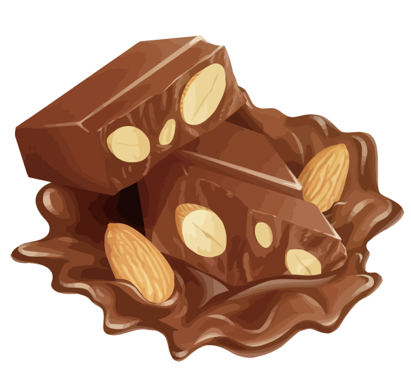 Нарисовать шоколад
