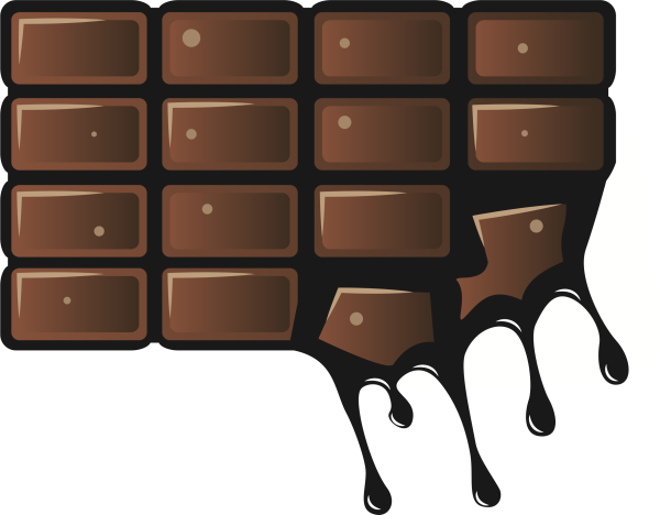 Шоколадка иллюстрация