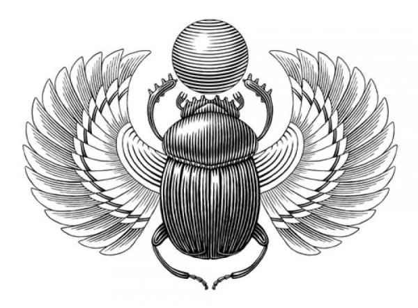 Египетский Жук скарабей