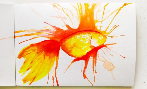 Пятно кляксография для детей