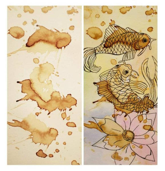 Картина из клякс