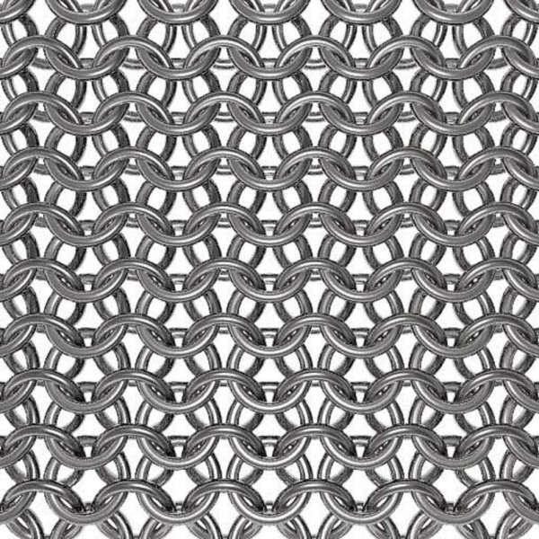 Кольчуга карандашом