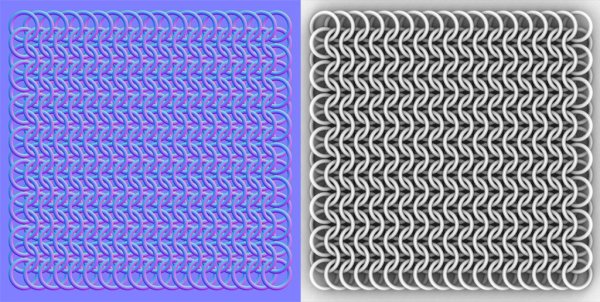 Как рисовать кольчугу