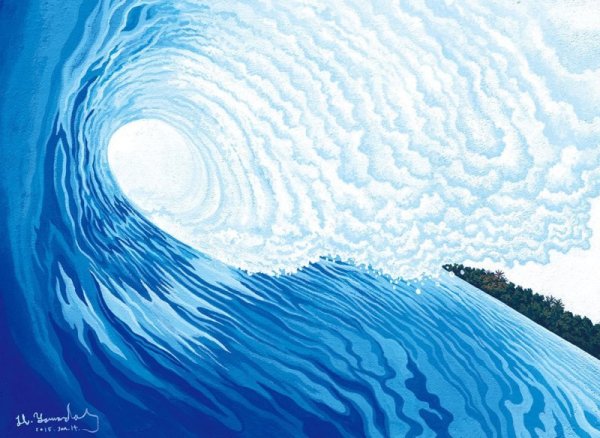 Океан иллюстрация