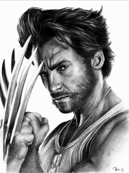 Раскраска Логан Росомаха