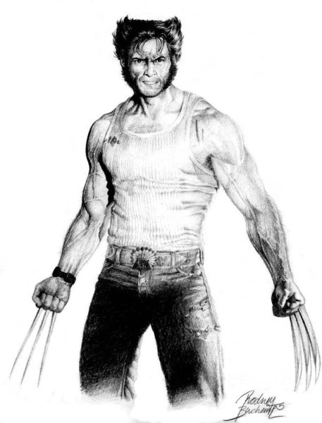 Росомаха Марвел без маски