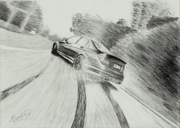 Дрифт машины для срисовки