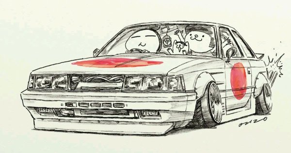 Тойота Марк 2 JDM арт