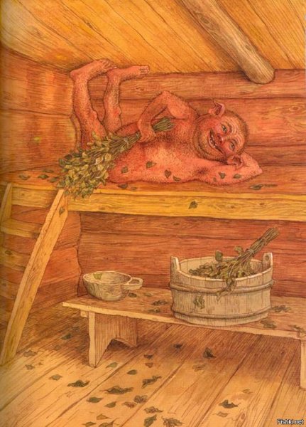 Банник картина