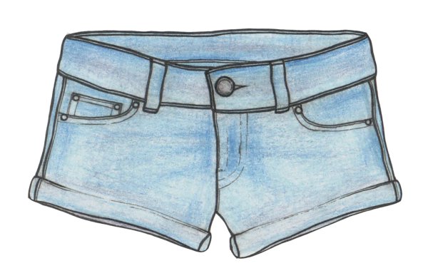Шорты для срисовки