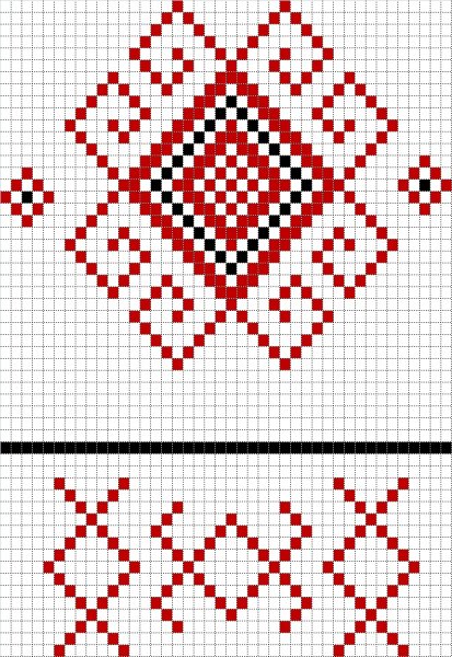 Марийская вышивка орнамент