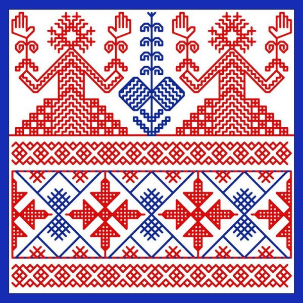 Карело-финский орнамент