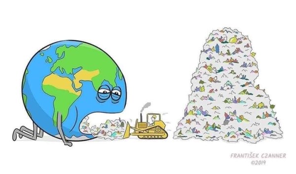 Сортировка мусора рисунок