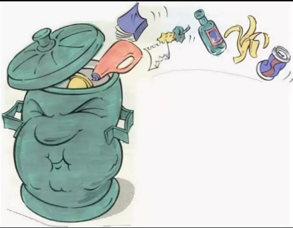 Плакат борьба с мусором