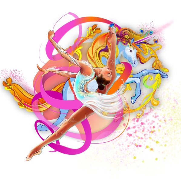 Художественная гимнастика рисунки