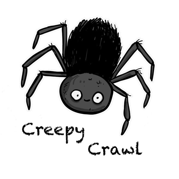 Паучок мультяшный