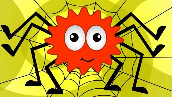 Веселый паучок