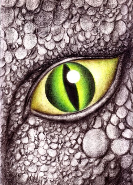 Красивые глаза для дракона