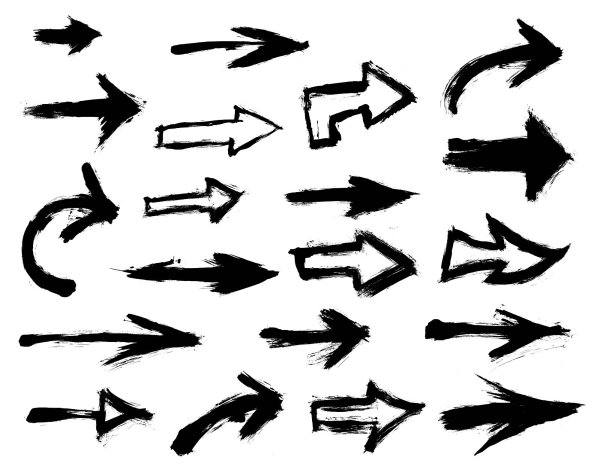 Красивые стрелки для фотошопа