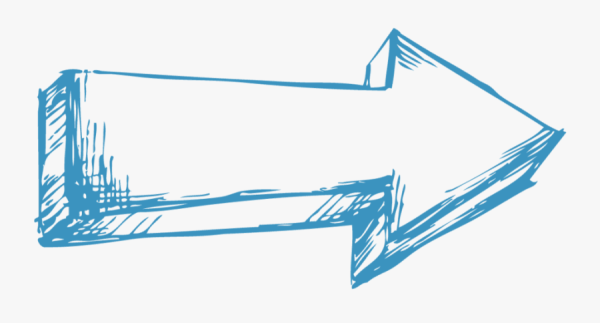 Клипарт стрелка на прозрачном фоне