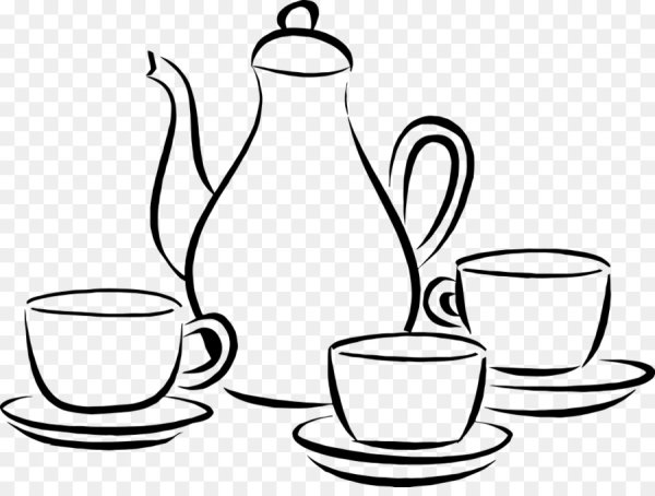 Рисование чайный сервиз