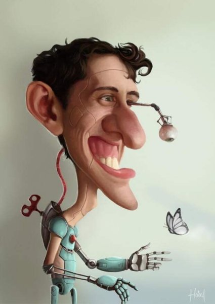 Тиаго Хойсел шаржи звезд