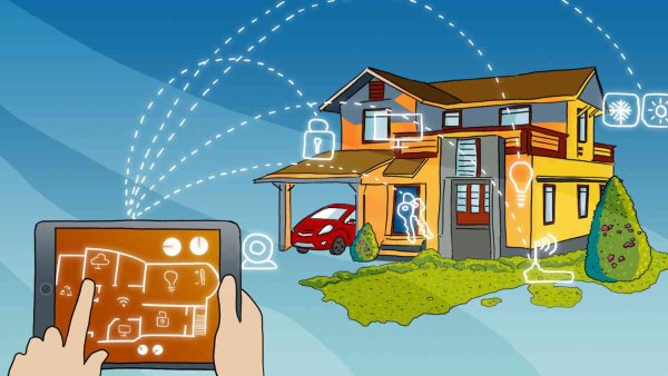 Умный дом рисунок