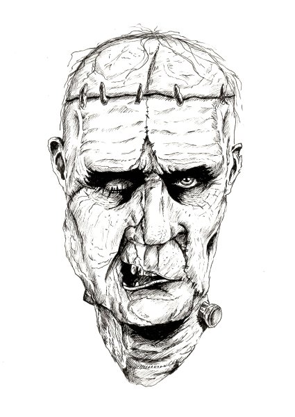 (Монстр Франкенштейна) персонажи