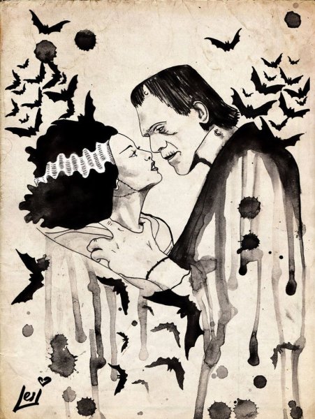 Наклейка Франкенштейн