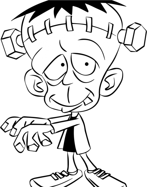 Наклейка Франкенштейн