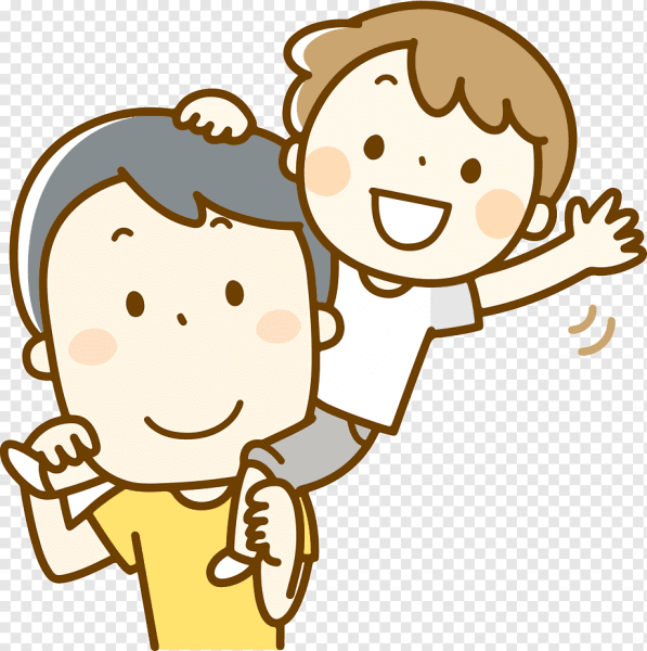 Папа мультяшная