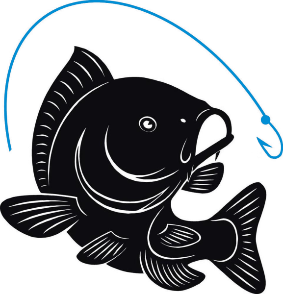 Силуэт рыбы