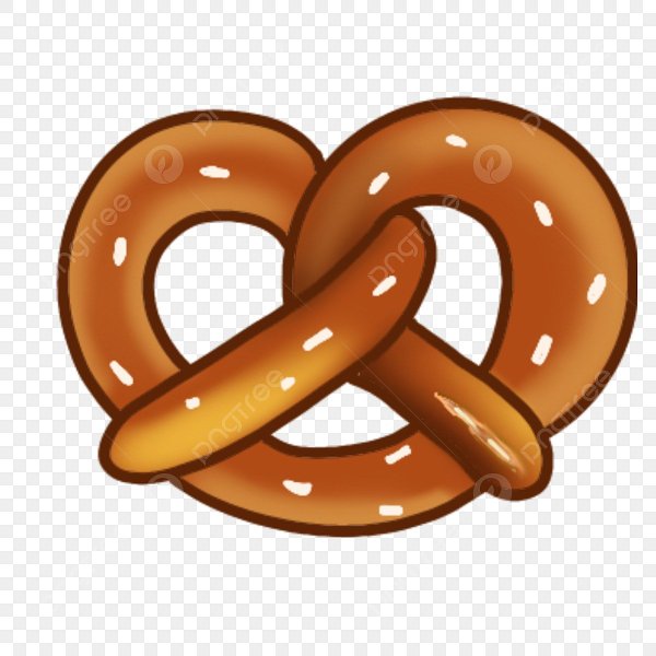 Крендель клипарт