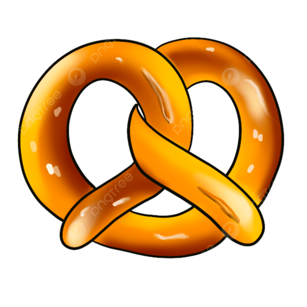 Крендель клипарт