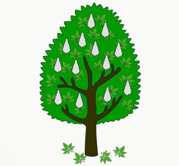 Каштан для дошкольников