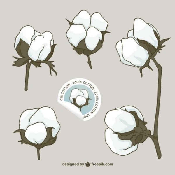 Хлопок нарисованный