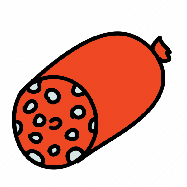 Колбаса для срисовки