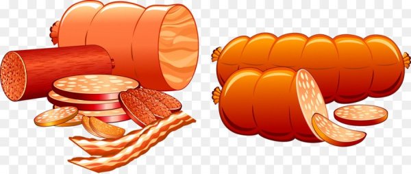 Нарисовать колбасу